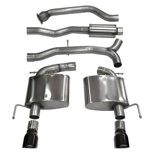 Corsa® - Sport™ 304 SS Cat-Back Exhaust System, Cadillac ATS