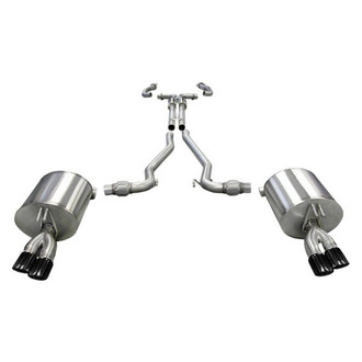 Corsa® - Sport™ 304 SS Cat-Back Exhaust System with Quad Rear Exit