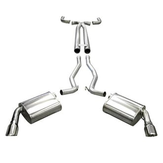 Corsa® - Sport™ 304 SS Cat-Back Exhaust System with Split Rear Exit