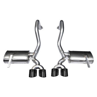 Corsa® 14961BLK - Xtreme™ 304 SS Axle-Back Exhaust System with Quad Rear Exit