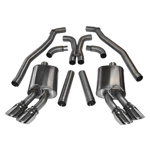 Corsa® - Sport™ 304 SS Cat-Back Exhaust System, Chevy Camaro