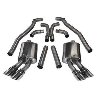 Corsa® - Sport™ 304 SS Cat-Back Exhaust System with Quad Rear Exit