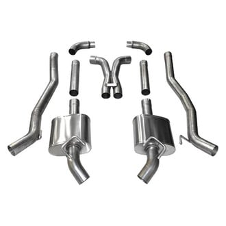 Corsa® - Xtreme™ 304 SS Cat-Back Exhaust System with Split Rear Exit
