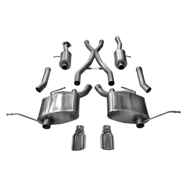 Corsa® - Sport™ 304 SS Cat-Back Exhaust System