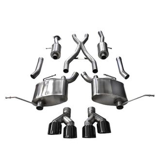 Corsa® - Sport™ 304 SS Cat-Back Exhaust System with Quad Rear Exit