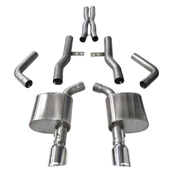 Corsa® - Xtreme™ 304 SS Cat-Back Exhaust System, Dodge Charger