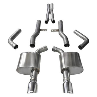 Corsa® - Xtreme™ 304 SS Cat-Back Exhaust System with Dual Rear Exit