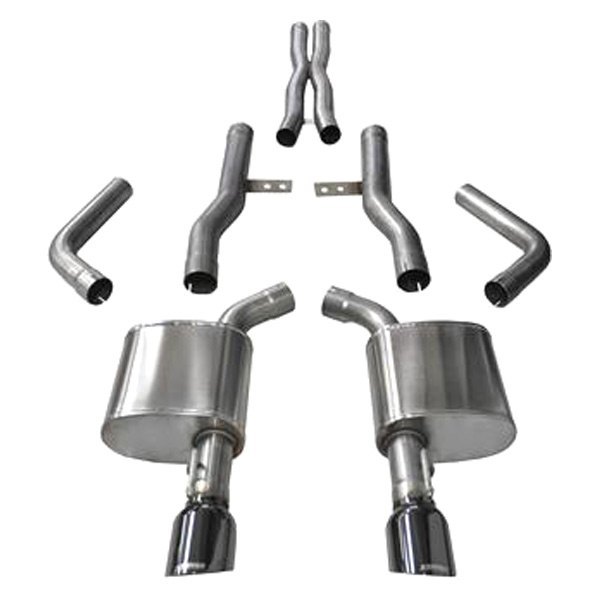 Corsa® - Xtreme™ 304 SS Cat-Back Exhaust System, Dodge Charger