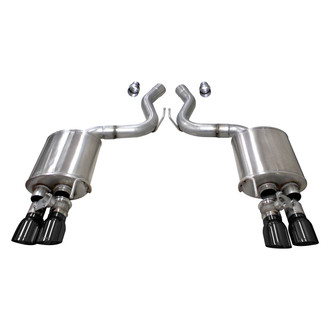 Corsa® - Sport™ 304 SS Valved Axle-Back Exhaust System with Quad Rear Exit