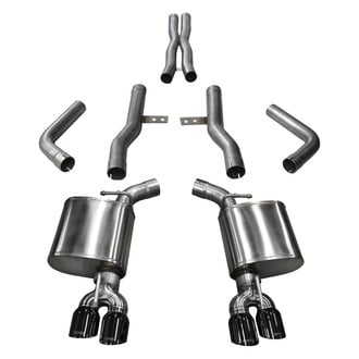 Corsa® - Xtreme™ 304 SS Cat-Back Exhaust System with Quad Rear Exit