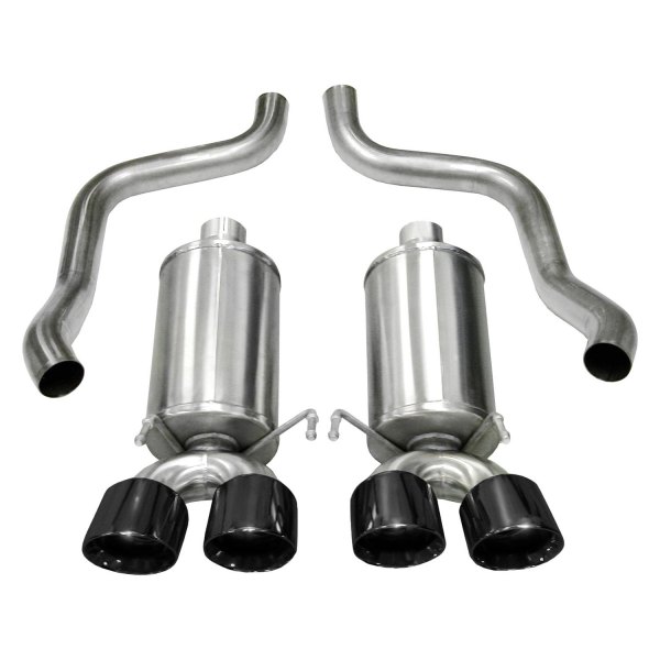 Corsa® - Xtreme™ 304 SS Axle-Back Exhaust System, Chevy Corvette