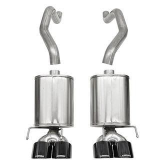 Corsa® - Xtreme™ 304 SS Axle-Back Exhaust System with Quad Rear Exit