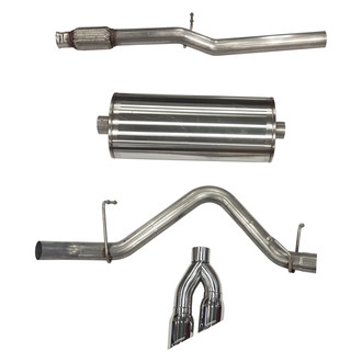 Corsa® - Sport™ 304 SS Cat-Back Exhaust System with Dual Side Exit
