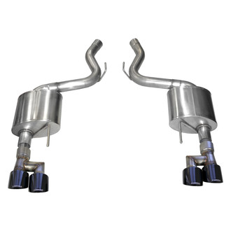 Corsa® - Sport™ 304 SS Axle-Back Exhaust System with Quad Rear Exit