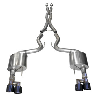 Corsa® - Sport™ 304 SS Cat-Back Exhaust System with Quad Rear Exit