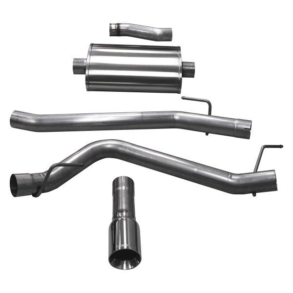 Corsa® - Sport™ 304 SS Cat-Back Exhaust System, Jeep Gladiator
