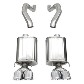 Corsa® - Xtreme™ 304 SS Axle-Back Exhaust System with Quad Rear Exit