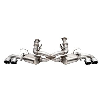 Corsa® - Variable Sound™ 304 SS AFM Cat-Back Exhaust System with Quad Rear Exit