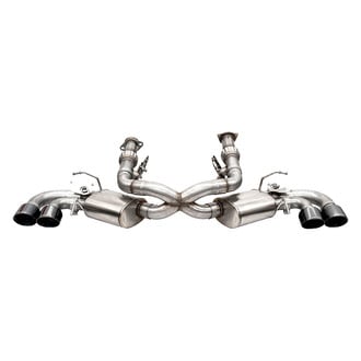 Corsa® - Variable Sound™ 304 SS AFM Cat-Back Exhaust System with Quad Rear Exit
