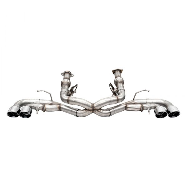 Corsa® - Track Series™ 304 SS Not Valved Cat-Back Exhaust System