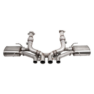 Corsa® - Variable Sound™ 304 SS Valved Cat-Back Exhaust System with Quad Rear Exit
