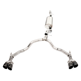 Corsa® - Sport™ 304 SS Cat-Back Exhaust System with Quad Rear Exit