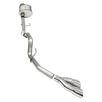 Corsa® - Xtreme™ 304 SS Cat-Back Exhaust System with Dual Side Exit