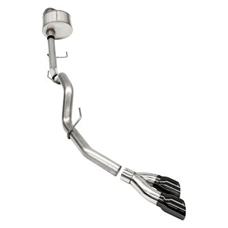 Corsa® - Xtreme™ 304 SS Cat-Back Exhaust System with Dual Side Exit