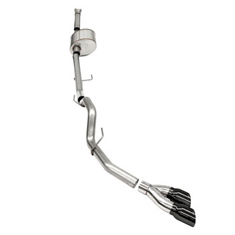 Corsa® - Xtreme™ 304 SS Cat-Back Exhaust System with Dual Side Exit