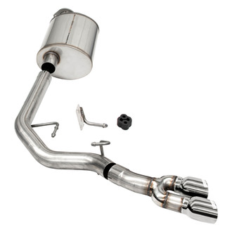 Corsa® - Sport™ 304 SS Cat-Back Exhaust System with Front of Tire Dual Side Exit