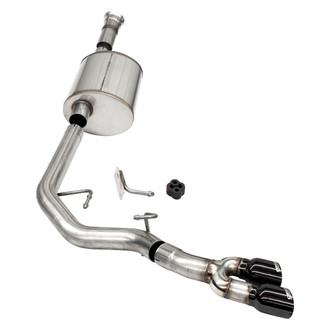 Corsa® - Sport™ 304 SS Cat-Back Exhaust System with Front of Tire Dual Side Exit