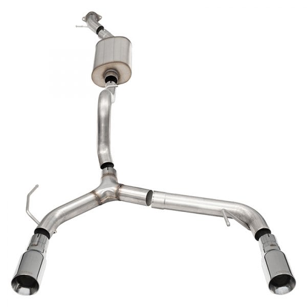 Corsa® 21204 Sport™ 304 SS CatBack Exhaust System with Split Rear Exit