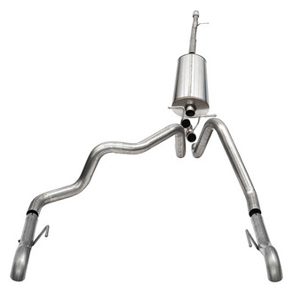 Corsa® - Sport™ 304 SS Cat-Back Exhaust System with Split Rear Exit