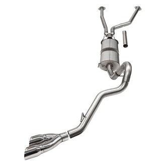 Corsa® - Sport™ 304 SS Cat-Back Exhaust System with Dual Side Exit