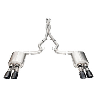 Corsa® - Xtreme to Touring™ 304 SS Cat-Back Exhaust System with Quad Rear Exit