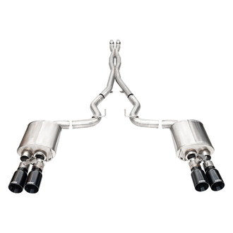 Corsa® - Xtreme to Touring™ 304 SS Cat-Back Exhaust System with Quad Rear Exit