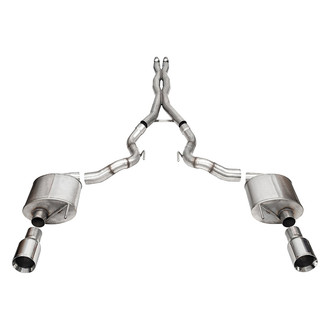 Corsa® - Sport™ 304 SS Cat-Back Exhaust System with Split Rear Exit