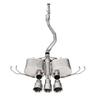 Corsa® - Xtreme™ 304 SS Front Pipe-Back Exhaust System with Triple Rear Exit