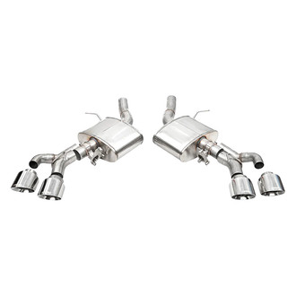 Corsa® - Variable Sound™ 304 SS Axle-Back Exhaust System with Quad Rear Exit