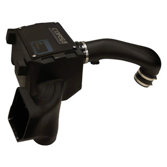 Corsa® - Closed Box Plastic Black Cold Air Intake System with Donaldson PowerCore® Blue Filter