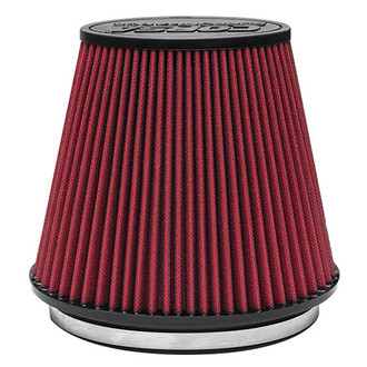 Corsa® - DryFlow 3D Dry Oval Tapered Red Air Filter (9.33" FIL x 6.33" FIW x 9.33" BOL x 6.33" BOW x 5.8" TOL x 2.8" TOW x 7.5" H)