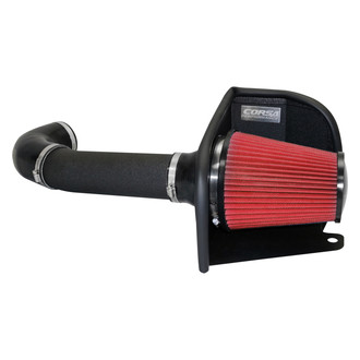 Corsa® - APEX Series Shielded Box Steel Wrinkle Black Cold Air Intake System