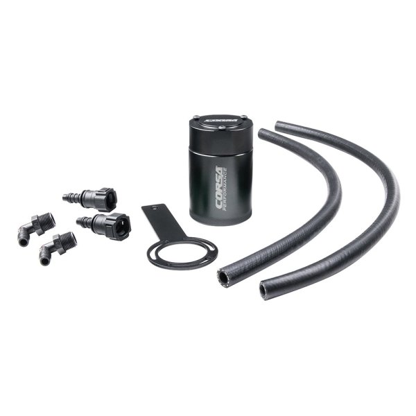 Corsa® - Oil Catch Can with Mounting Bracket