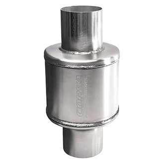 Corsa® - PRO Series 304 SS Round Exhaust Resonator (2.75" Center ID, 2.75" Center OD, 9.5" Length)