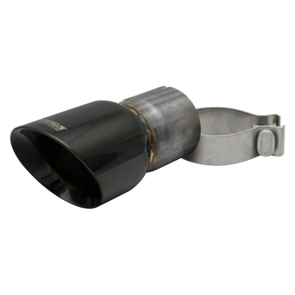 Corsa® - Pro-Series Stainless Steel Round Angle Cut Black PVD Exhaust Tip