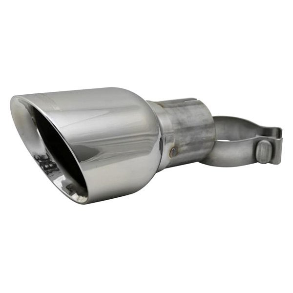 Corsa® - Pro-Series Stainless Steel Round Angle Cut Polished Exhaust Tip