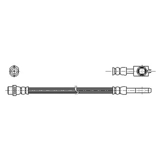 Corteco® - Rear Brake Hose