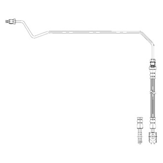 Corteco® - Rear Passenger Side Brake Hose