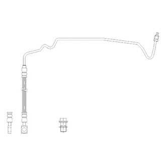 Corteco® - Rear Driver Side Brake Hose