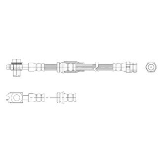 Corteco® - Front Brake Hose